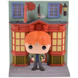 Фигурка Funko POP! Deluxe. Harry Potter: Ron Weasly with Quality Quidditch Supplies 142 картинка 370326 - МосИгра